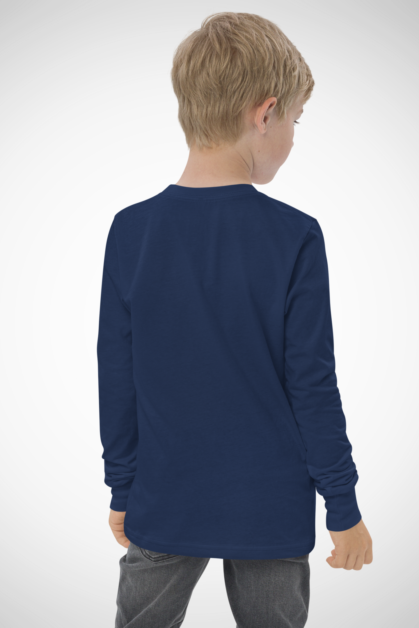 FitForge Youth Long Sleeve Tee - Royalty