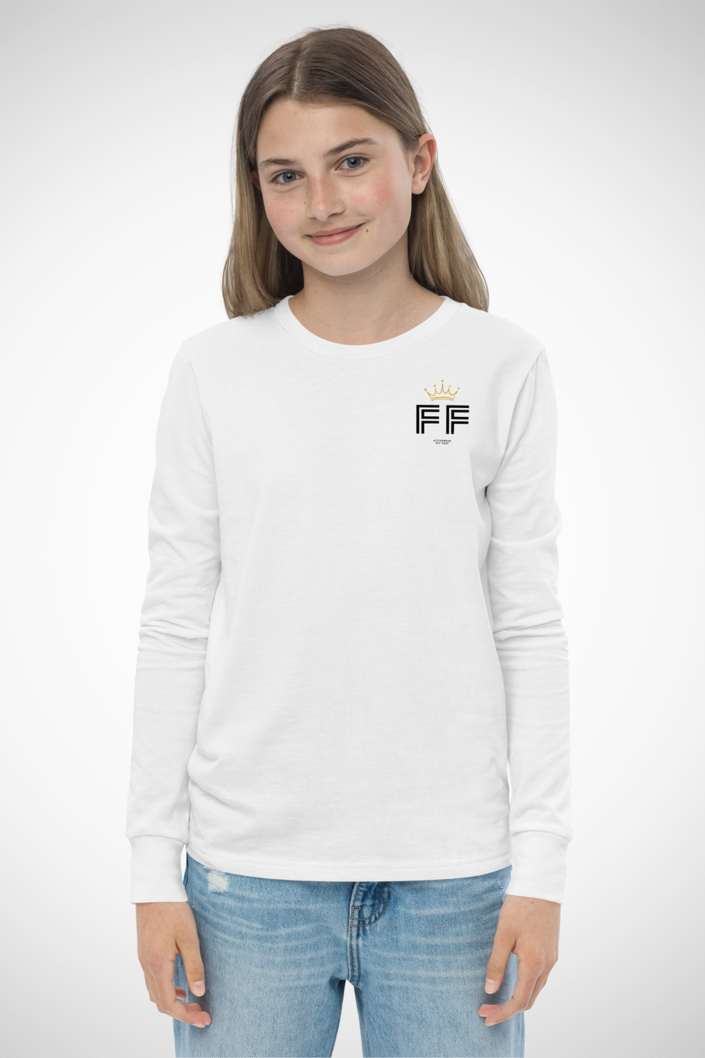 FitForge Youth Long Sleeve Tee - Bold