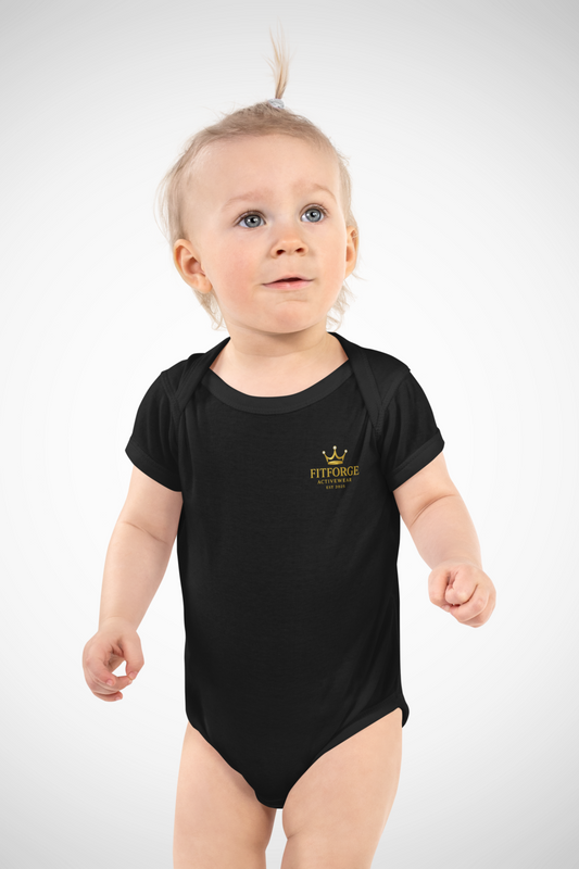 FitForge Infant One-Piece - Royalty Black