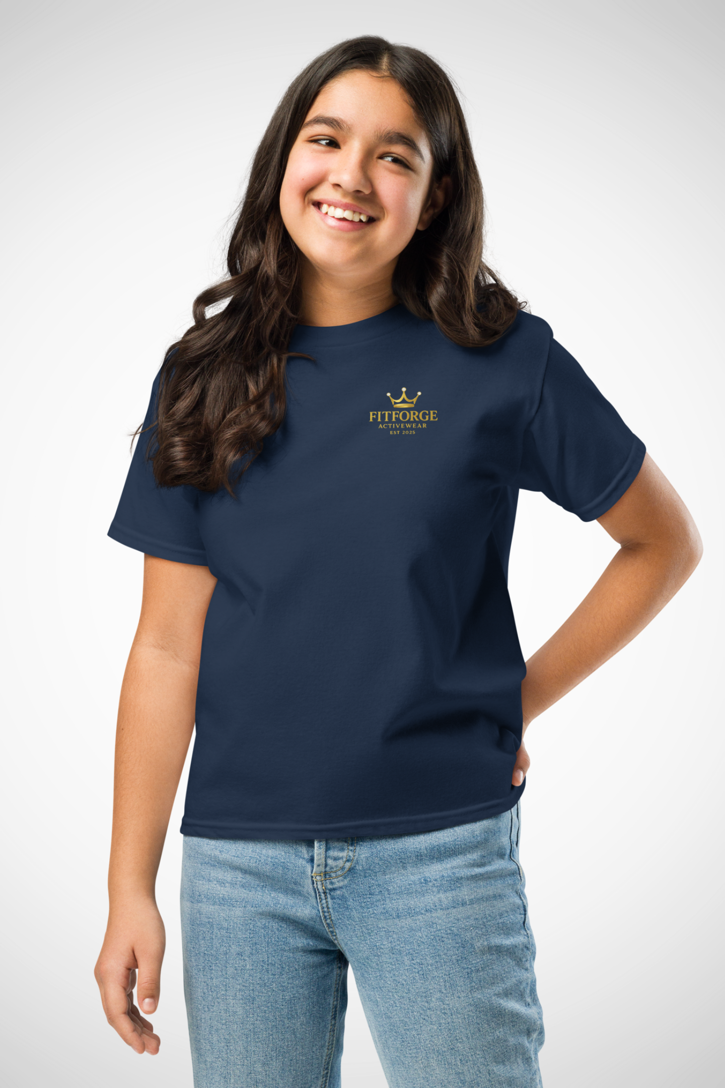 FitForge Youth Classic Tee - Royalty