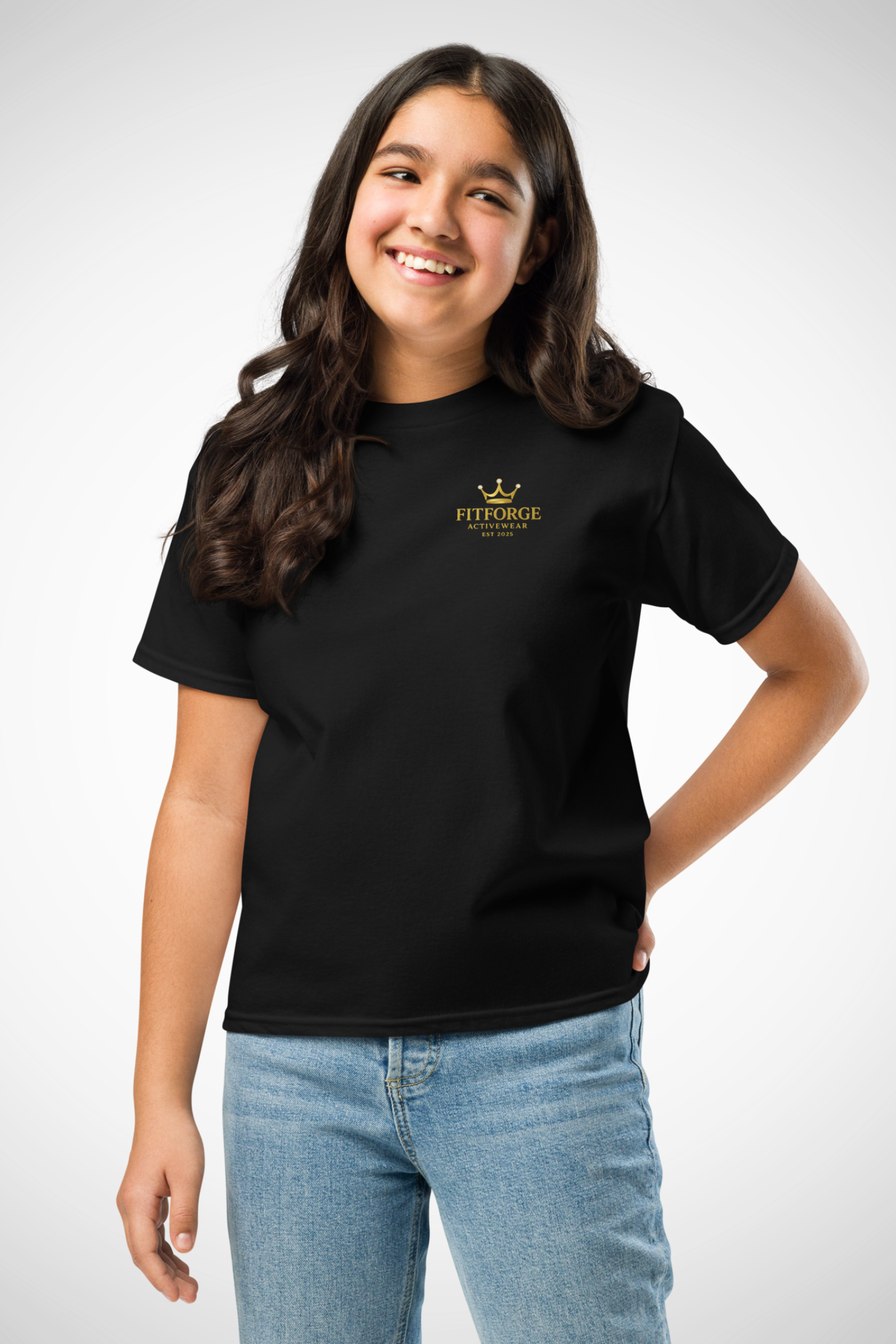 FitForge Youth Classic Tee - Royalty