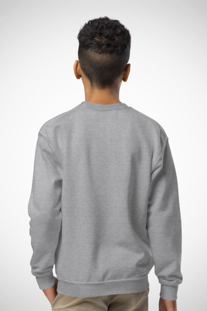 FitForge Youth Crewneck Sweater - Royalty