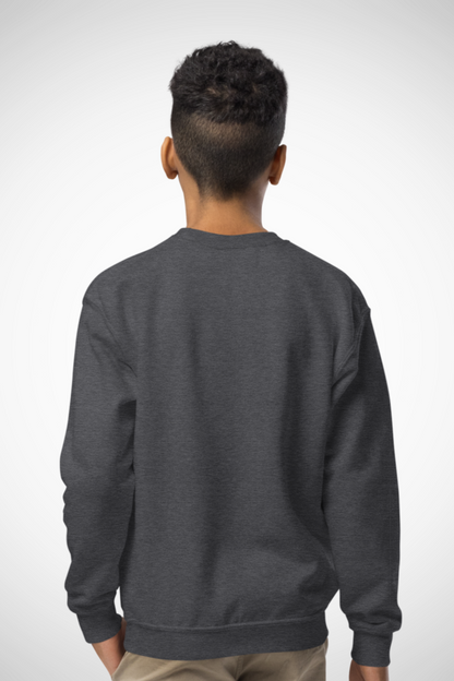 FitForge Youth Crewneck Sweater - Royalty