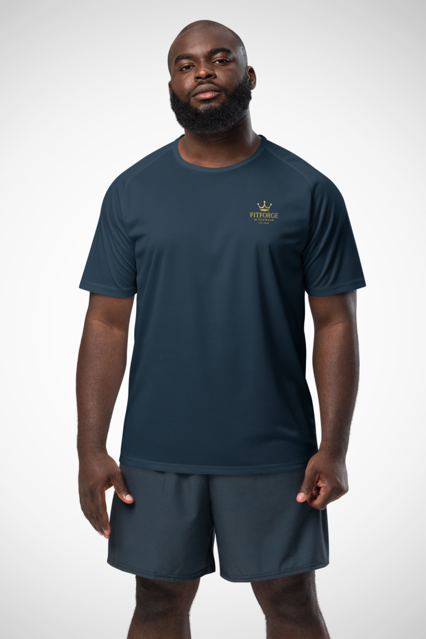 FitForge Men's Sports Jersey - Royalty