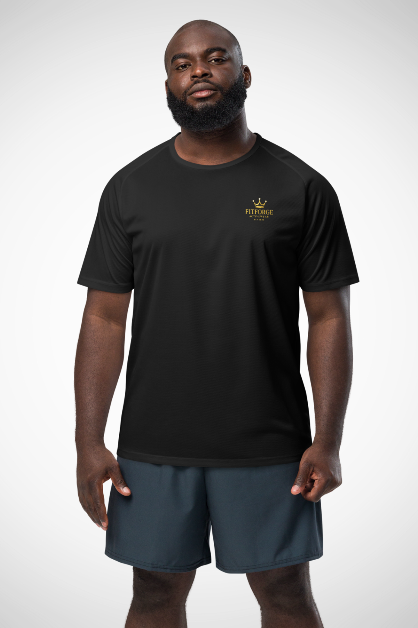 FitForge Men's Sports Jersey - Royalty