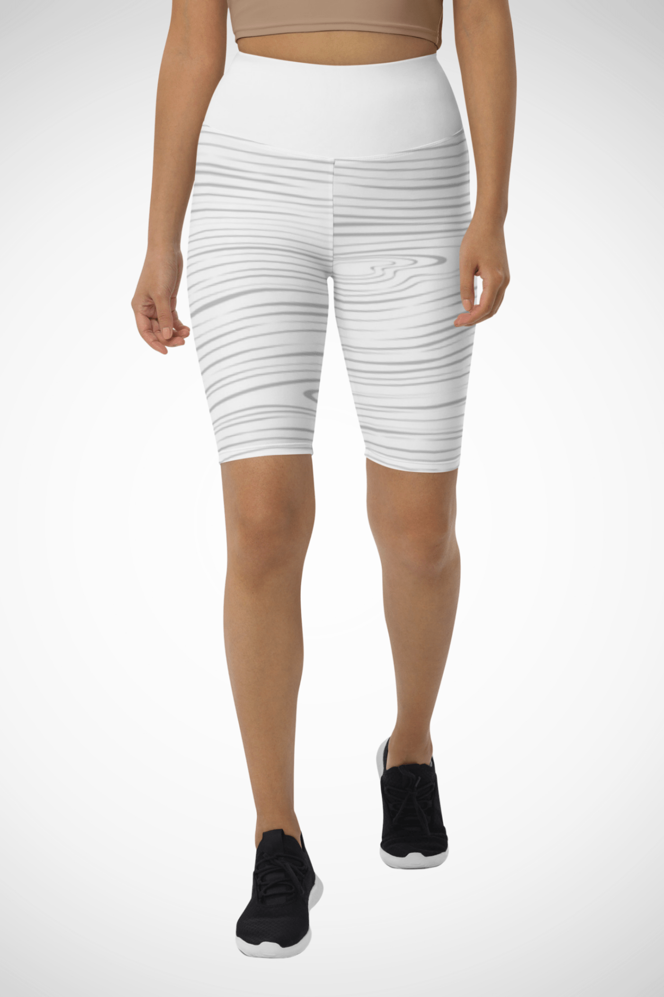 FitForge Women's Biker Shorts - Legacy Grey - FitForge Online
