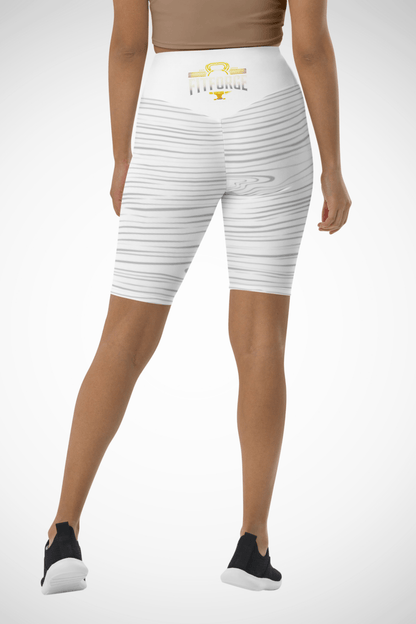FitForge Women's Biker Shorts - Legacy Grey - FitForge Online