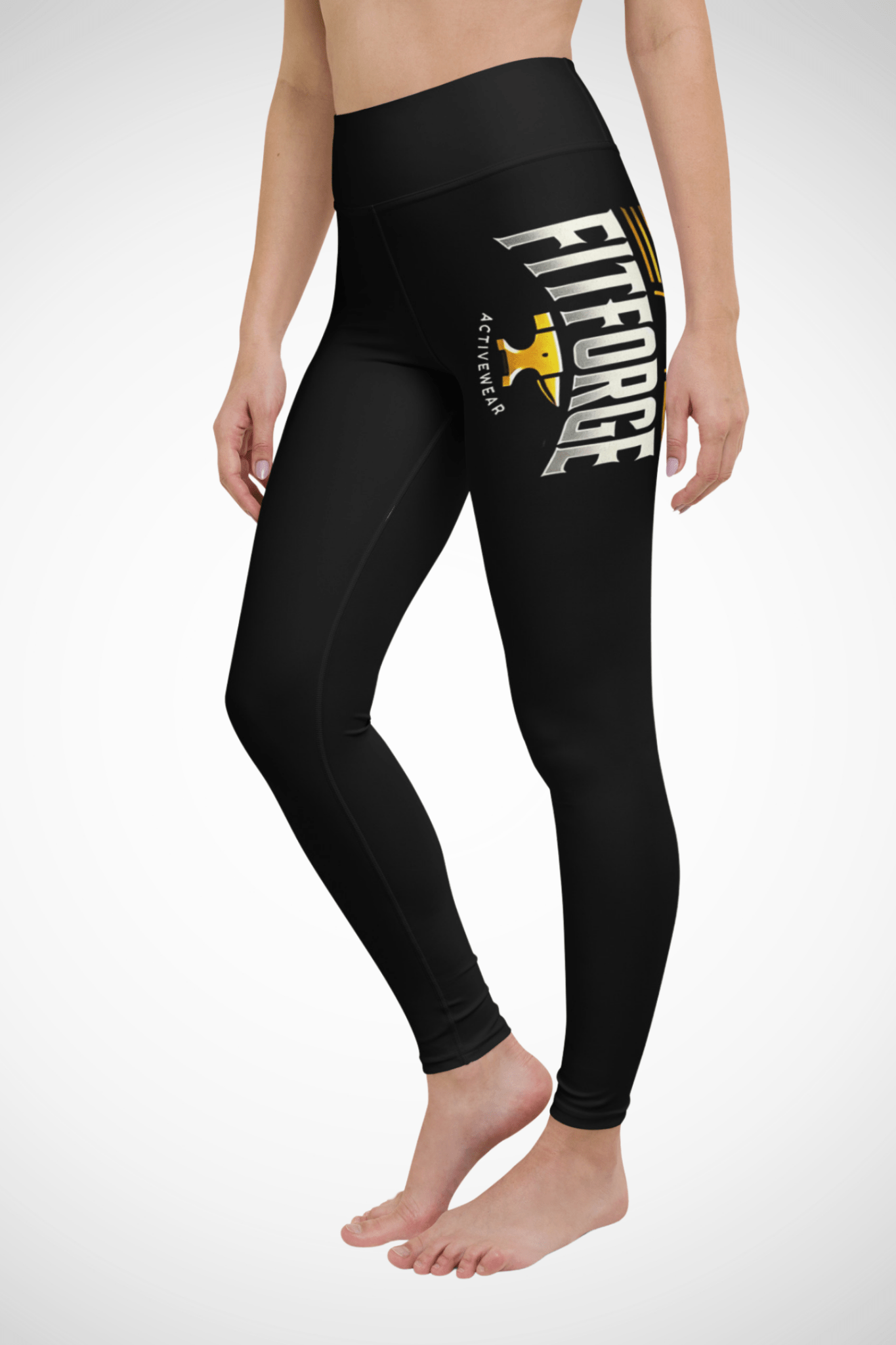 FitForge Women's Yoga Leggings - Legacy Black - FitForge Online