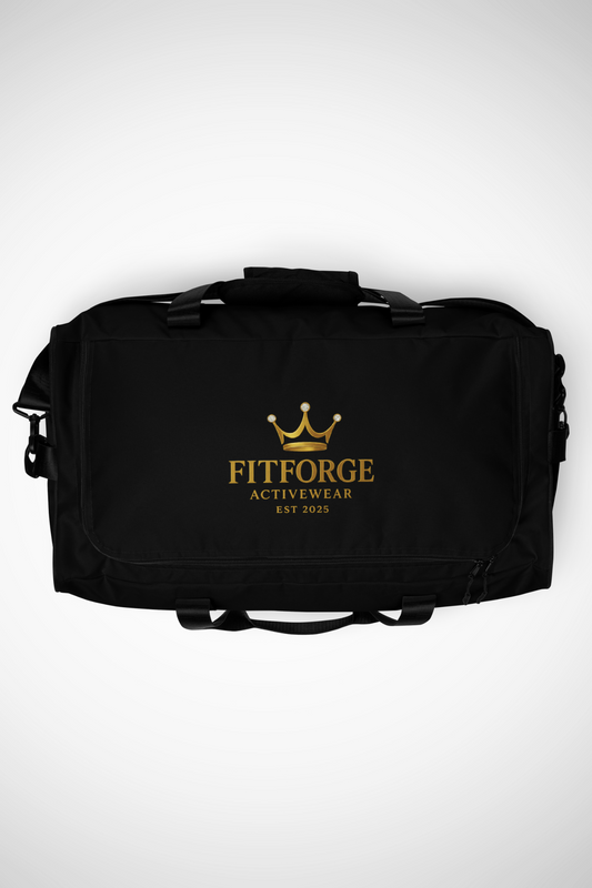 FitForge Duffel Bag - Royalty Black