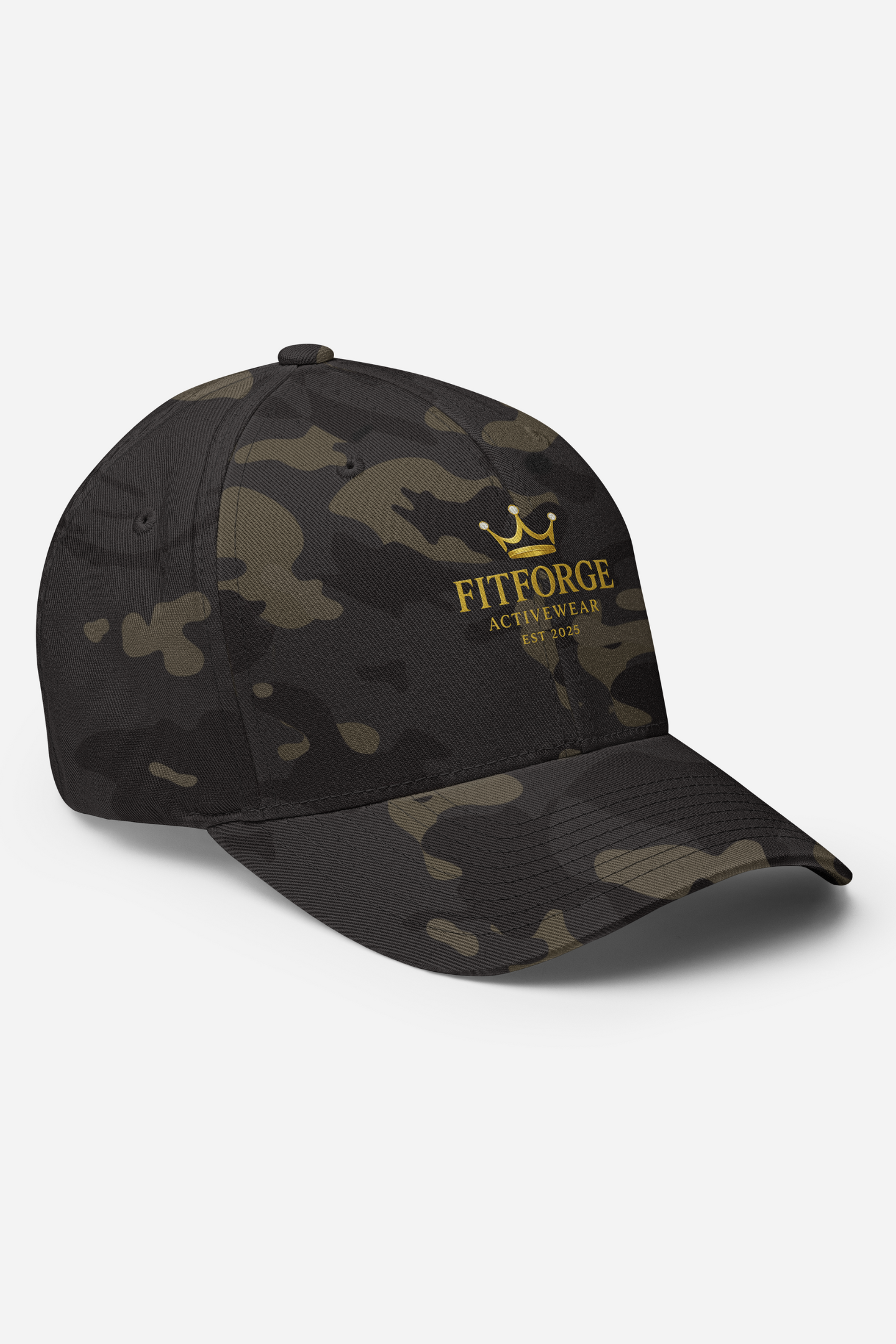 FitForge Sports Hat - Royalty Dark Camo
