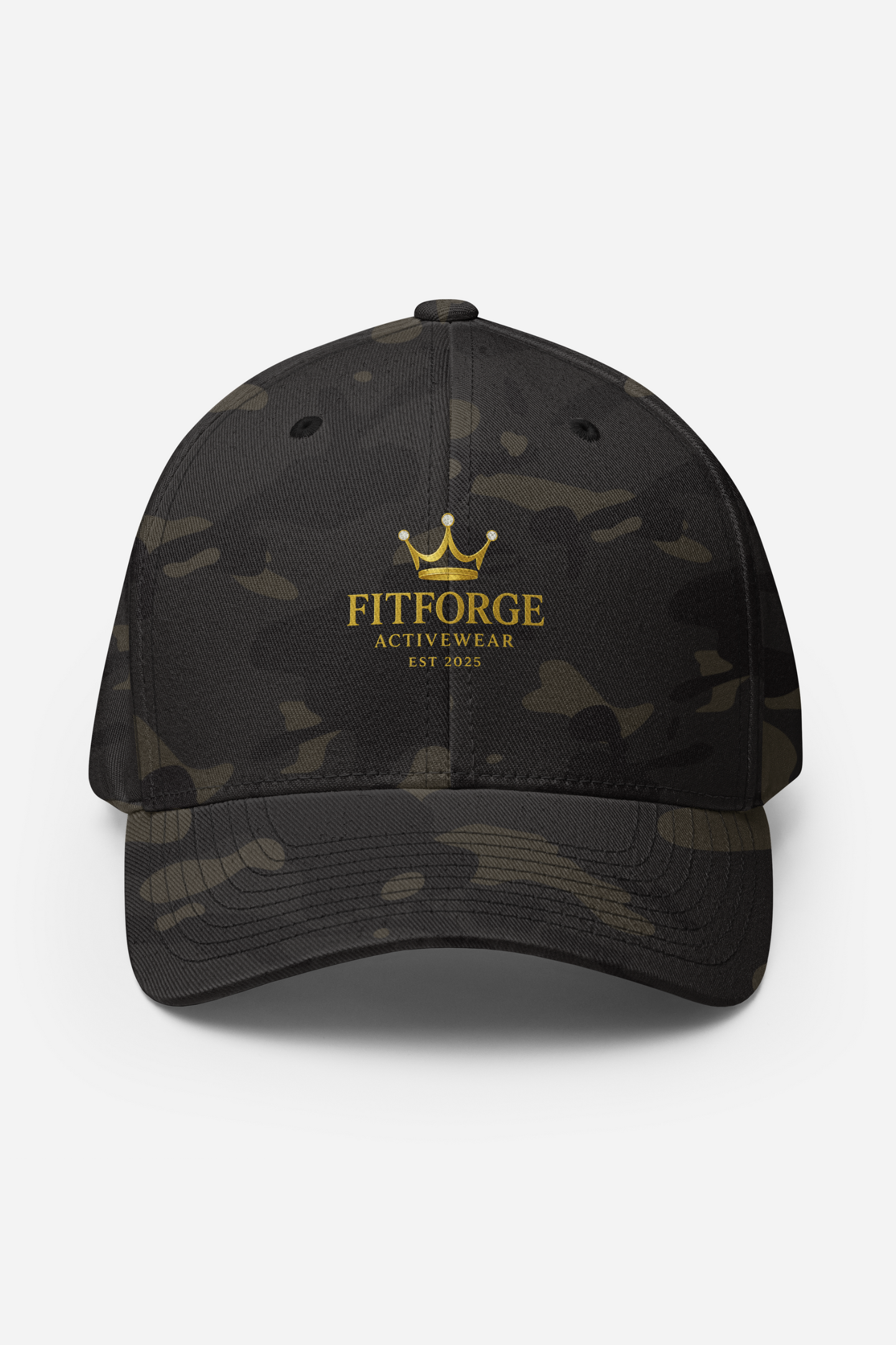 FitForge Sports Hat - Royalty Dark Camo