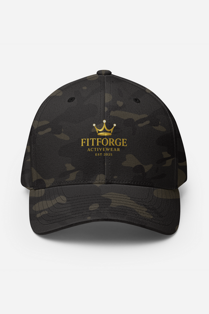 FitForge Sports Hat - Royalty Dark Camo