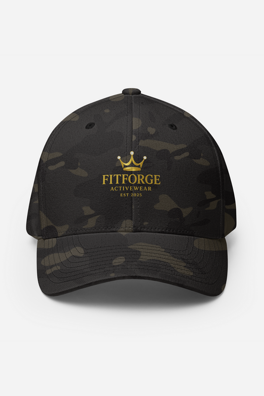 FitForge Sports Hat - Royalty Dark Camo
