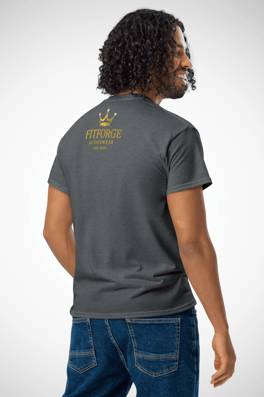 FitForge Men's T-Shirt - Royalty Ash - FitForge Online