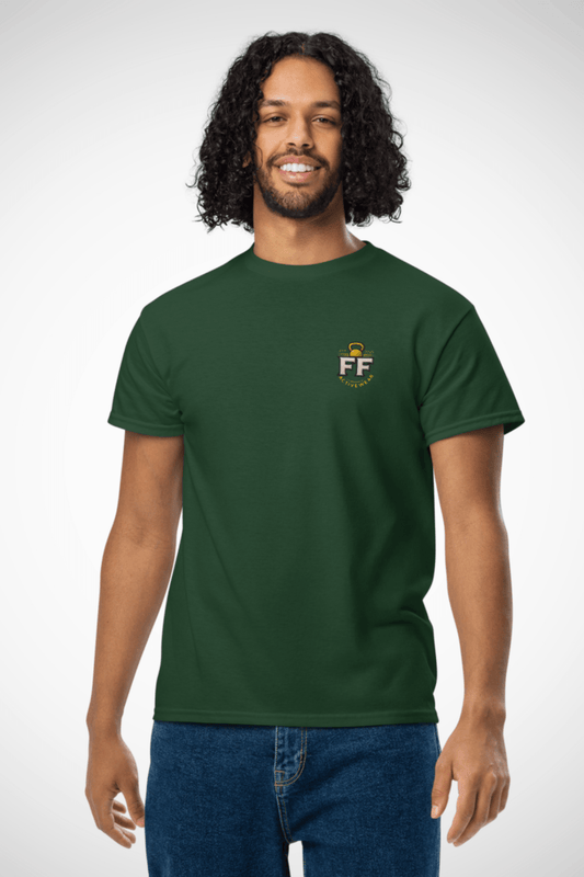 FitForge Men's T-Shirt - Royalty Army Green - FitForge Online