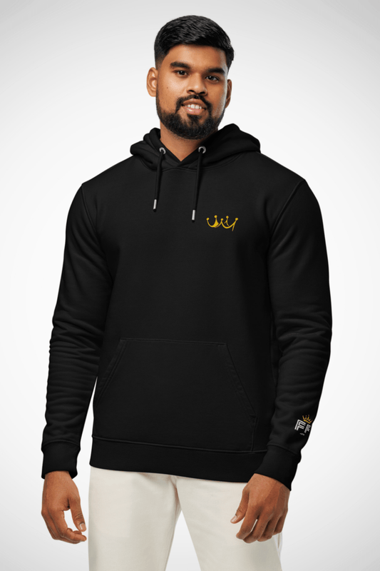 FitForge Men's Hoodie - Royalty Black - FitForge Online