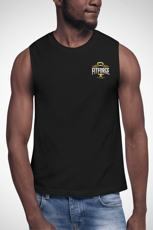 FitForge Men's Muscle Tank - Legacy Black - FitForge Online