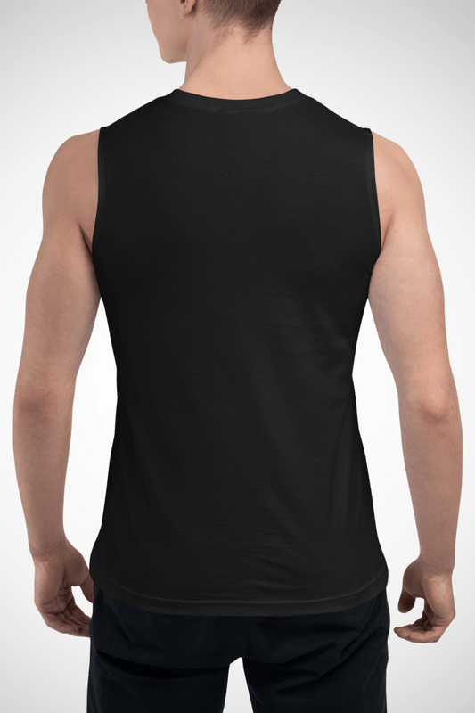 FitForge Men's Muscle Tank - Royalty Black - FitForge Online