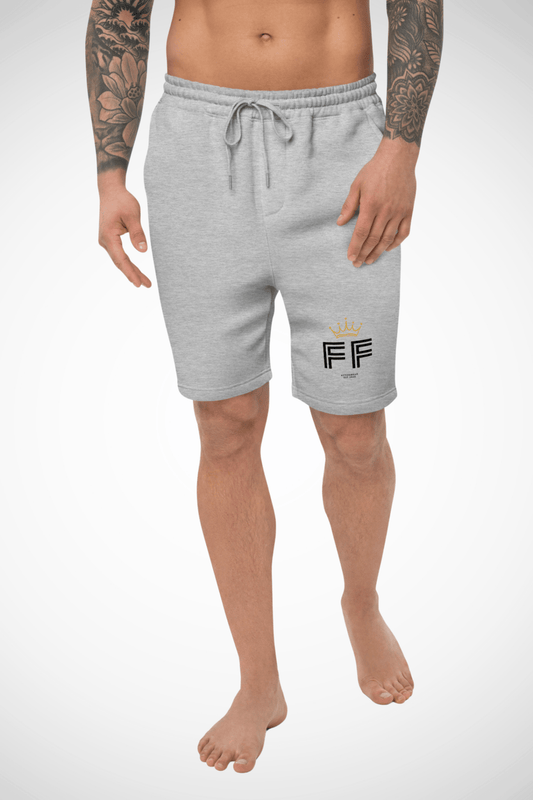 FitForge Men's Fleece Shorts - Bold Grey - FitForge Online